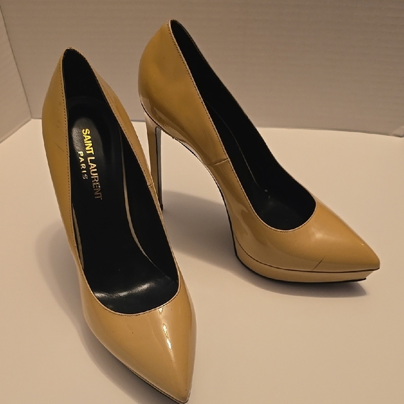 Saint Laurent Shoes - SOLD Tan Women's Heels